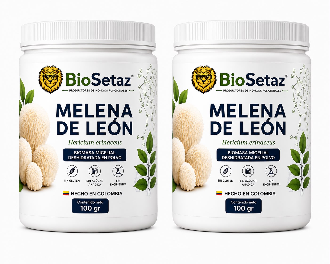 BioSetaz Melena de León Pack Dúo