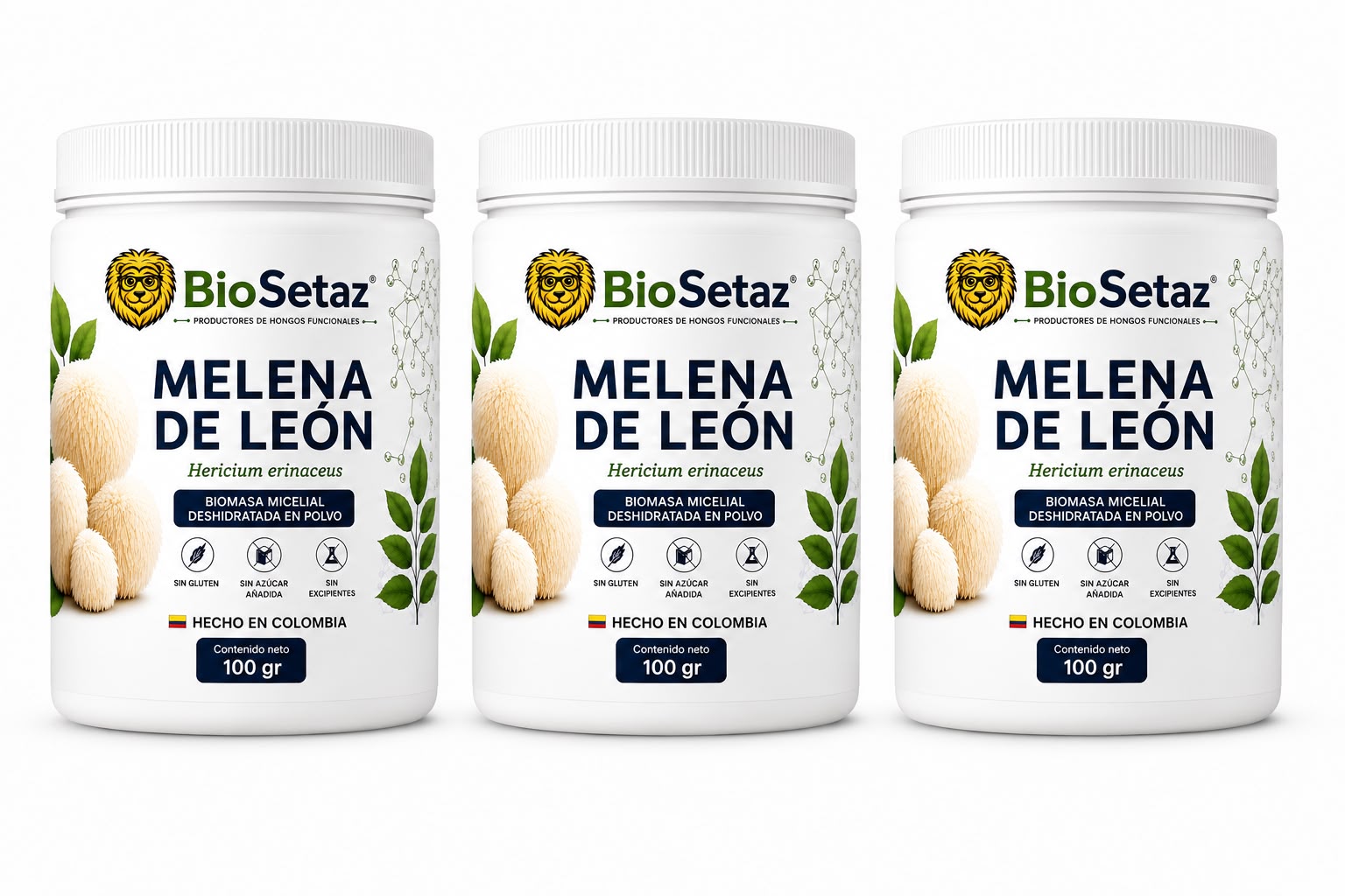BioSetaz Melena de León Pack Familiar